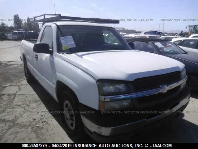 1GCEC14X03Z300423 - 2003 CHEVROLET SILVERADO C1500 WHITE photo 1