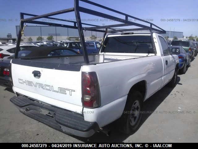 1GCEC14X03Z300423 - 2003 CHEVROLET SILVERADO C1500 WHITE photo 4