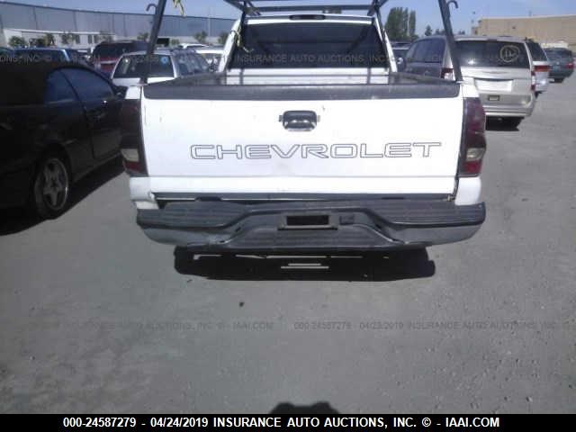 1GCEC14X03Z300423 - 2003 CHEVROLET SILVERADO C1500 WHITE photo 6