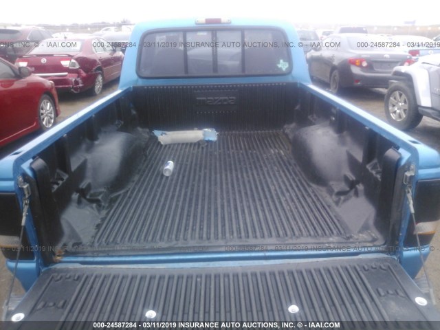 1FTCR10A9SUA22737 - 1995 FORD RANGER BLUE photo 8