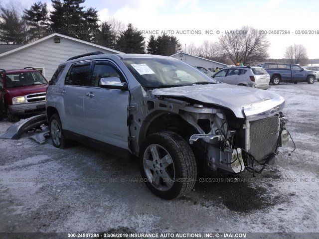 2GKFLTE55C6314296 - 2012 GMC TERRAIN SLE SILVER photo 1