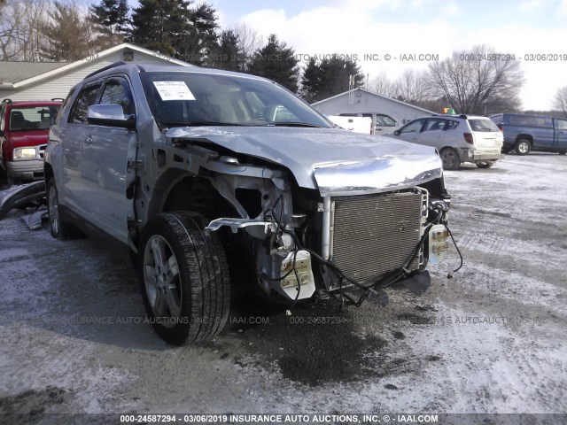 2GKFLTE55C6314296 - 2012 GMC TERRAIN SLE SILVER photo 6