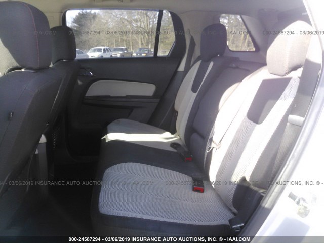 2GKFLTE55C6314296 - 2012 GMC TERRAIN SLE SILVER photo 8