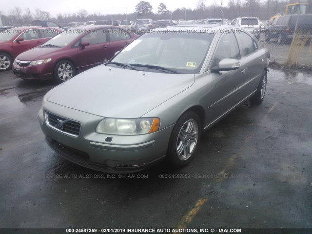 YV1RS592672634649 - 2007 VOLVO S60 2.5T Pewter photo 2