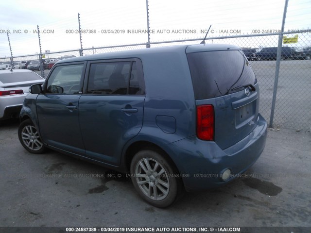 JTLKE50E881035432 - 2008 TOYOTA SCION XB GREEN photo 3