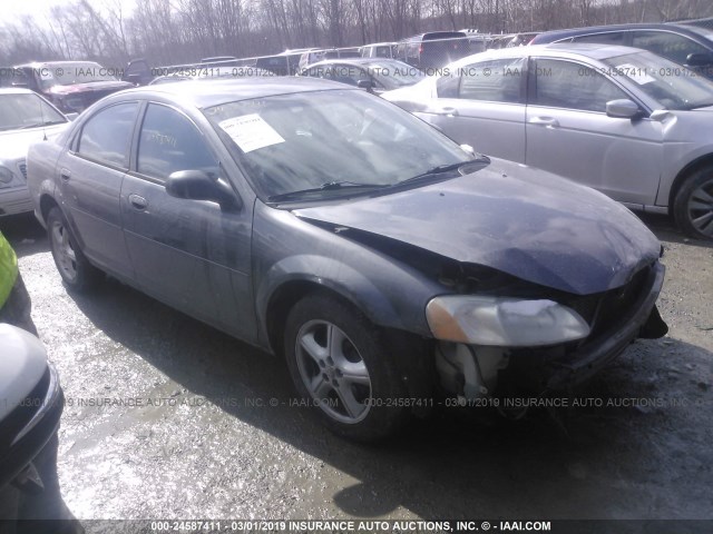 1B3EL46X14N208357 - 2004 DODGE STRATUS SXT GRAY photo 1