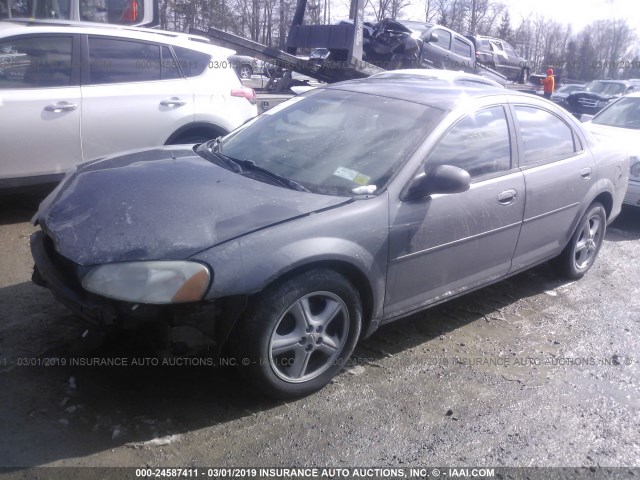 1B3EL46X14N208357 - 2004 DODGE STRATUS SXT GRAY photo 2