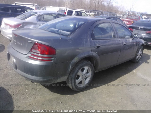 1B3EL46X14N208357 - 2004 DODGE STRATUS SXT GRAY photo 4