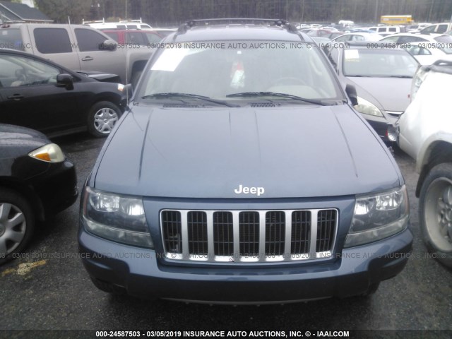 1J4GX48S14C258484 - 2004 JEEP GRAND CHEROKEE LAREDO/COLUMBIA/FREEDOM 蓝色 照片 6