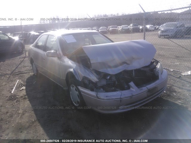 4T1BG22K7YU672314 - 2000 TOYOTA CAMRY CE/LE/XLE BEIGE photo 1