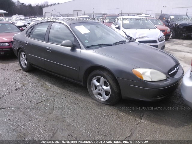 1FAFP55UX2A163496 - 2002 FORD TAURUS SES GRAY photo 1