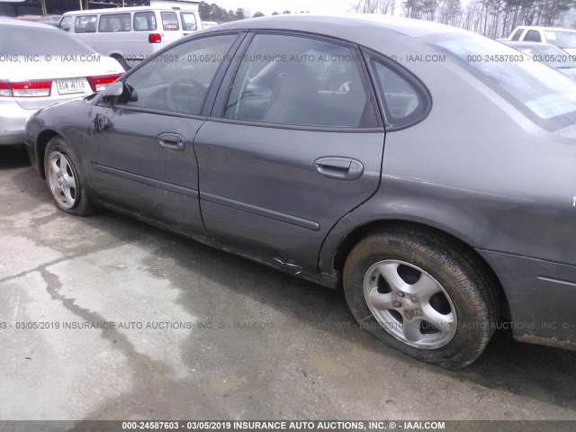 1FAFP55UX2A163496 - 2002 FORD TAURUS SES GRAY photo 6