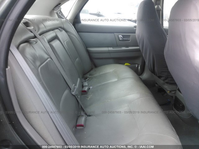 1FAFP55UX2A163496 - 2002 FORD TAURUS SES GRAY photo 8