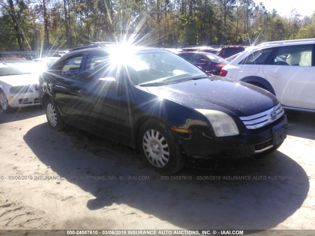 3FAHP06Z67R264540 - 2007 FORD FUSION S BLACK photo 1