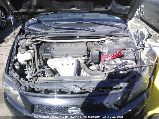 JTKDE167090293059 - 2009 TOYOTA SCION TC შავი ფოტო 10