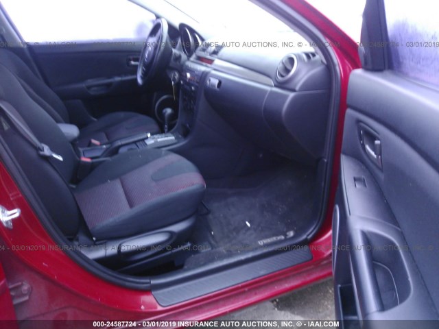 JM1BK323461533192 - 2006 MAZDA 3 S RED photo 5