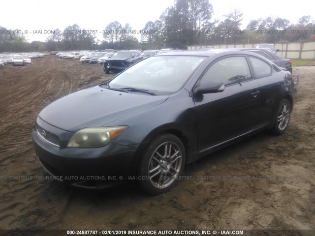 JTKDE177760128507 - 2006 TOYOTA SCION TC ნაცრისფერი ფოტო 2