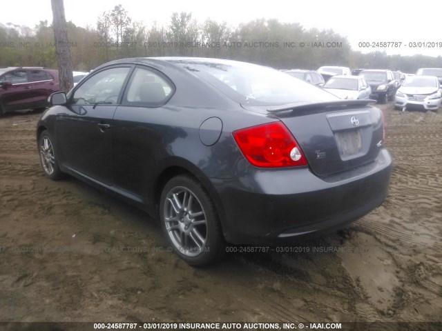 JTKDE177760128507 - 2006 TOYOTA SCION TC ნაცრისფერი ფოტო 3
