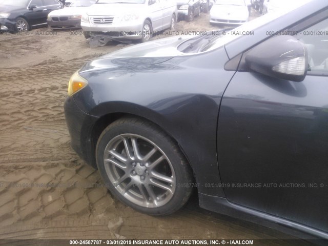 JTKDE177760128507 - 2006 TOYOTA SCION TC ნაცრისფერი ფოტო 6