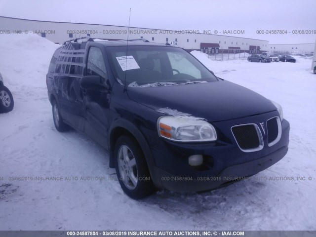 1GMDV33L96D135937 - 2006 PONTIAC MONTANA SV6 Dark Blue photo 1