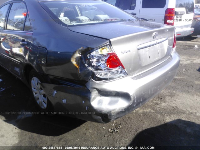 4T1BE32K26U679812 - 2006 TOYOTA CAMRY LE/XLE/SE GRAY photo 6