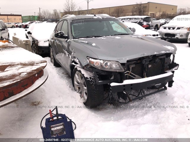 JNRAS08W55X219493 - 2005 INFINITI FX35 SILVER photo 1