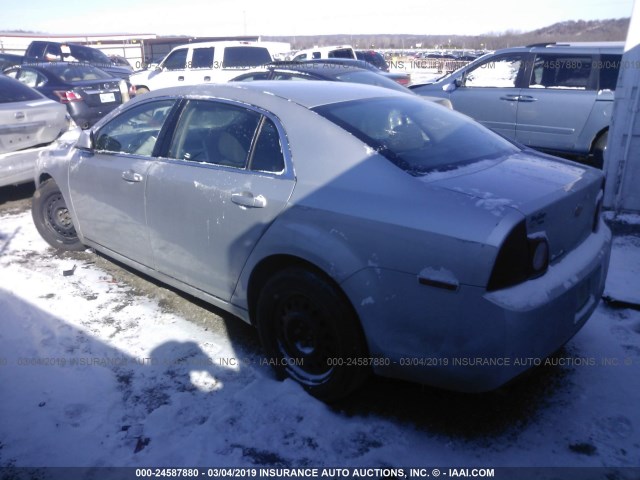 1G1ZC5E00AF179961 - 2010 CHEVROLET MALIBU 1LT 银色 照片 3