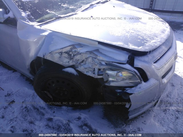 1G1ZC5E00AF179961 - 2010 CHEVROLET MALIBU 1LT 银色 照片 6