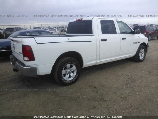 1C6RR7ST1HS688384 - 2017 RAM 1500 ST WHITE photo 4