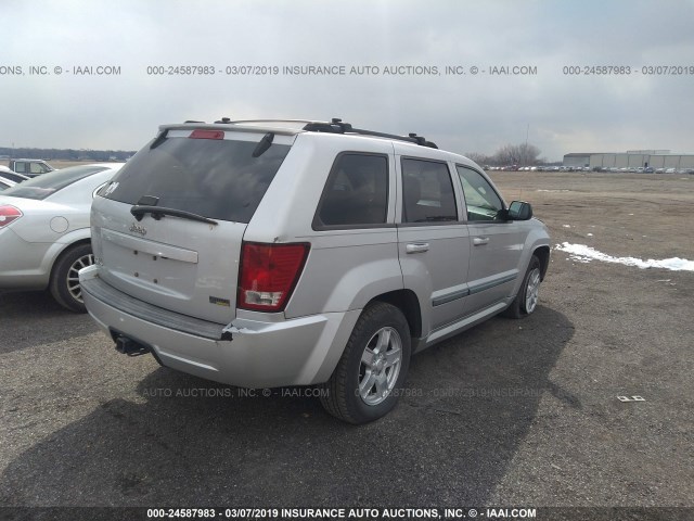 1J8HR48P97C540269 - 2007 JEEP GRAND CHEROKEE LAREDO/COLUMBIA/FREEDOM 银色 照片 4
