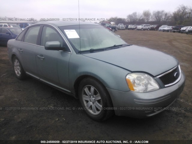 1FAFP24116G180857 - 2006 FORD FIVE HUNDRED SEL GREEN photo 1