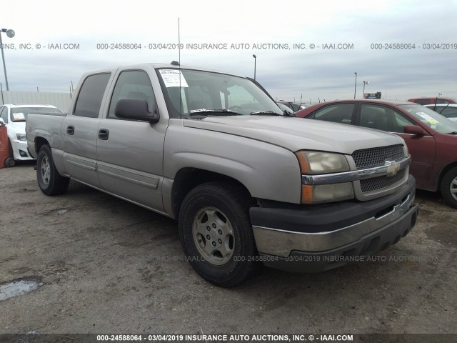 2GCEC13T941367644 - 2004 CHEVROLET SILVERADO C1500 TAN photo 1