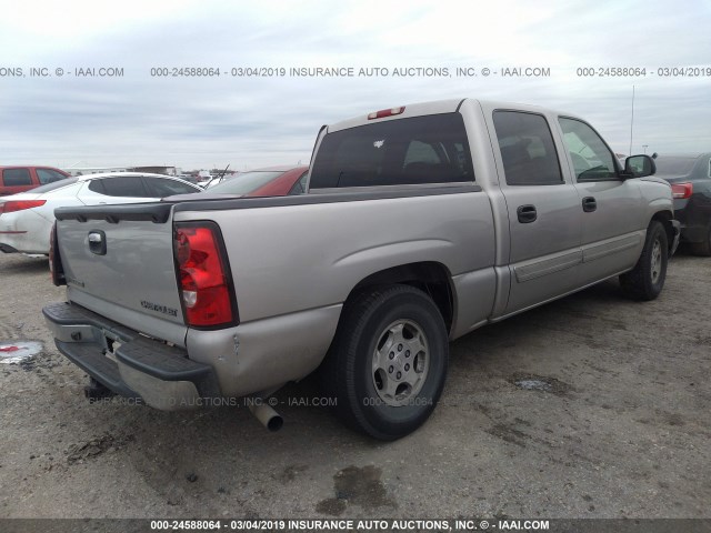 2GCEC13T941367644 - 2004 CHEVROLET SILVERADO C1500 TAN photo 4