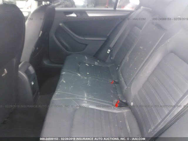 3VWLX7AJ2DM374070 - 2013 VOLKSWAGEN JETTA SEL შავი ფოტო 8