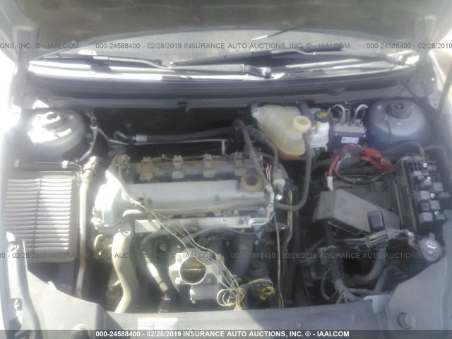 1G1ZG57B08F162266 - 2008 CHEVROLET MALIBU LS Light Blue photo 10