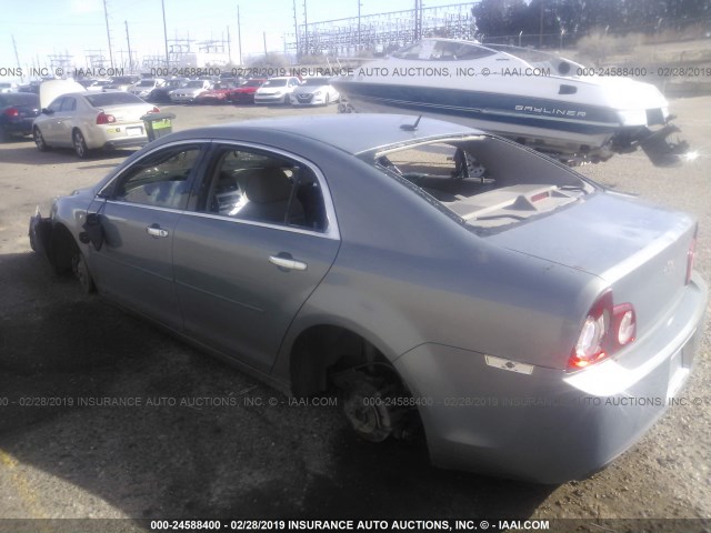 1G1ZG57B08F162266 - 2008 CHEVROLET MALIBU LS Light Blue photo 3