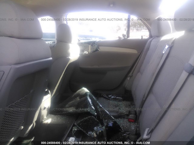 1G1ZG57B08F162266 - 2008 CHEVROLET MALIBU LS Light Blue photo 8