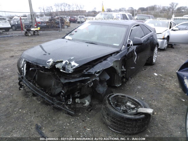 1G6DJ1E32C0118338 - 2012 CADILLAC CTS PERFORMANCE COLLECTION Черный фото 2