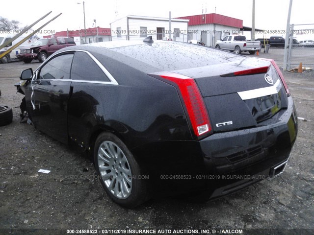 1G6DJ1E32C0118338 - 2012 CADILLAC CTS PERFORMANCE COLLECTION Черный фото 3