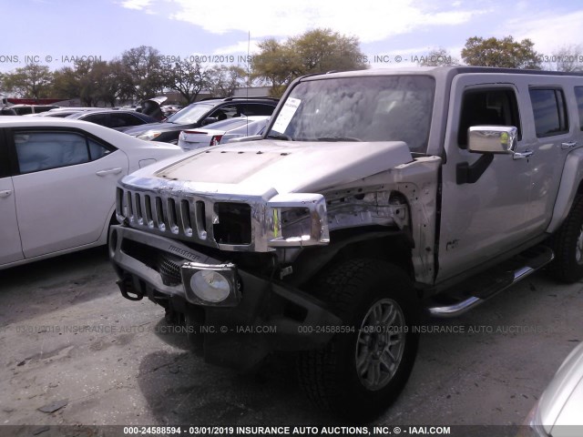 5GTDN136768307211 - 2006 HUMMER H3 TAN photo 6