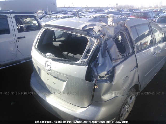 JM1CR293760111343 - 2006 MAZDA 5 SILVER photo 6