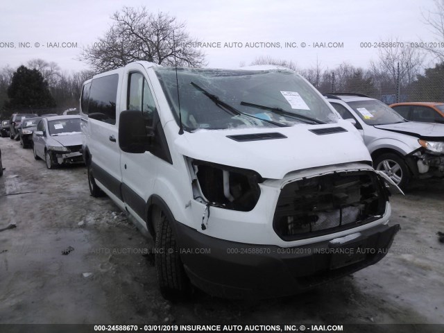 1FBZX2YM1JKA34545 - 2018 FORD TRANSIT T-350 WHITE photo 1