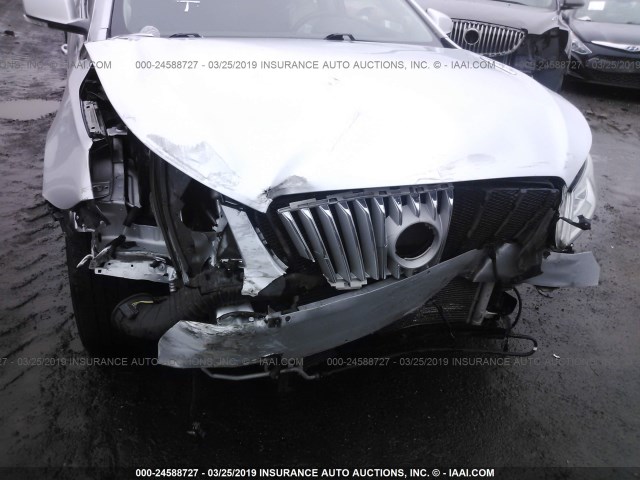 1G4GD5E34CF108606 - 2012 BUICK LACROSSE PREMIUM SILVER photo 6