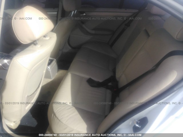 WBAAM334XYFP73055 - 2000 BMW 323 I თეთრი ფოტო 8