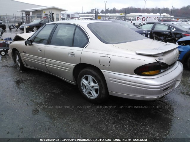 1G2HX52K0XH244080 - 1999 PONTIAC BONNEVILLE SE TAN photo 3