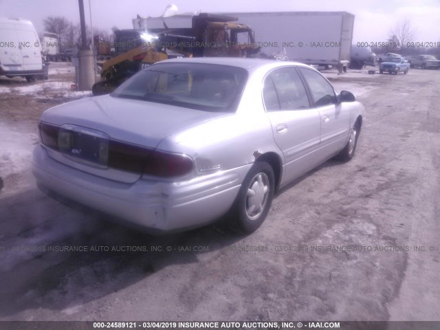 1G4HR54K4YU104962 - 2000 BUICK LESABRE LIMITED SILVER photo 4