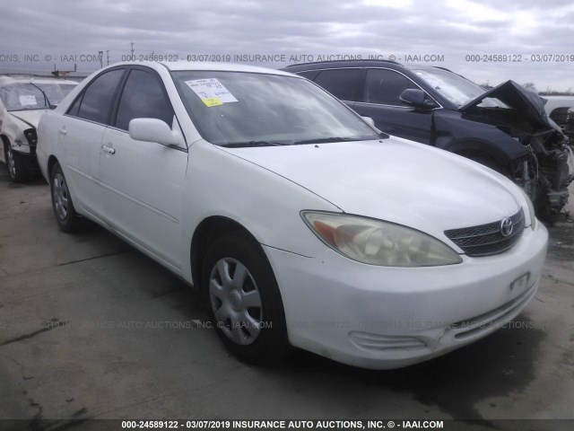 4T1BE32K83U235362 - 2003 TOYOTA CAMRY LE/XLE/SE WHITE photo 1