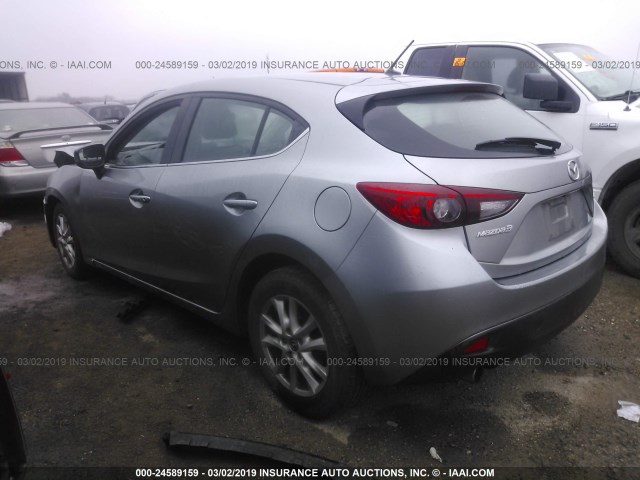 3MZBM1L71FM213148 - 2015 MAZDA 3 TOURING GRAY photo 3