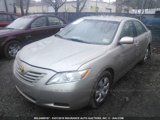 4T1BE46K27U647282 - 2007 TOYOTA CAMRY NEW GENERAT CE/LE/XLE/SE BEIGE photo 2