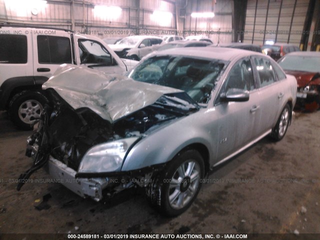 1MEHM42W68G626217 - 2008 MERCURY SABLE PREMIER TAN photo 2